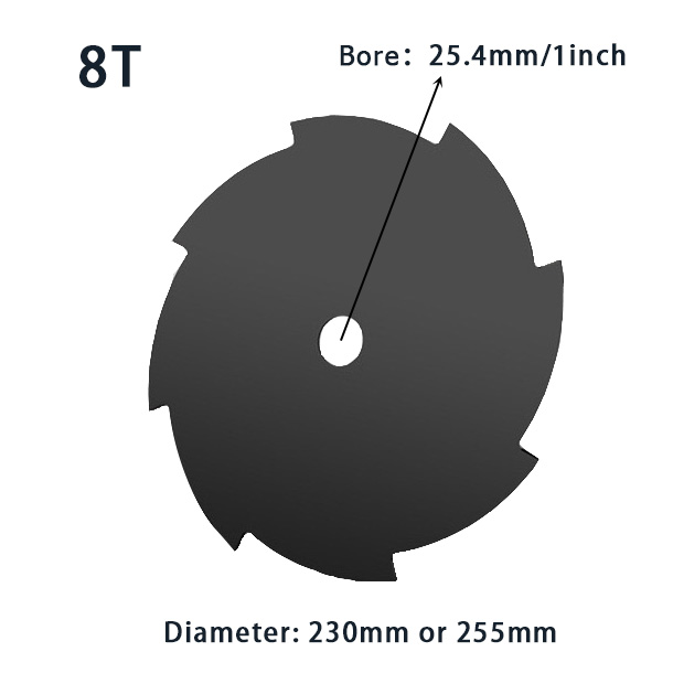 8T آلة تقطيع الفراشي Balde Trimmer Head قطع أدوات الحدائق